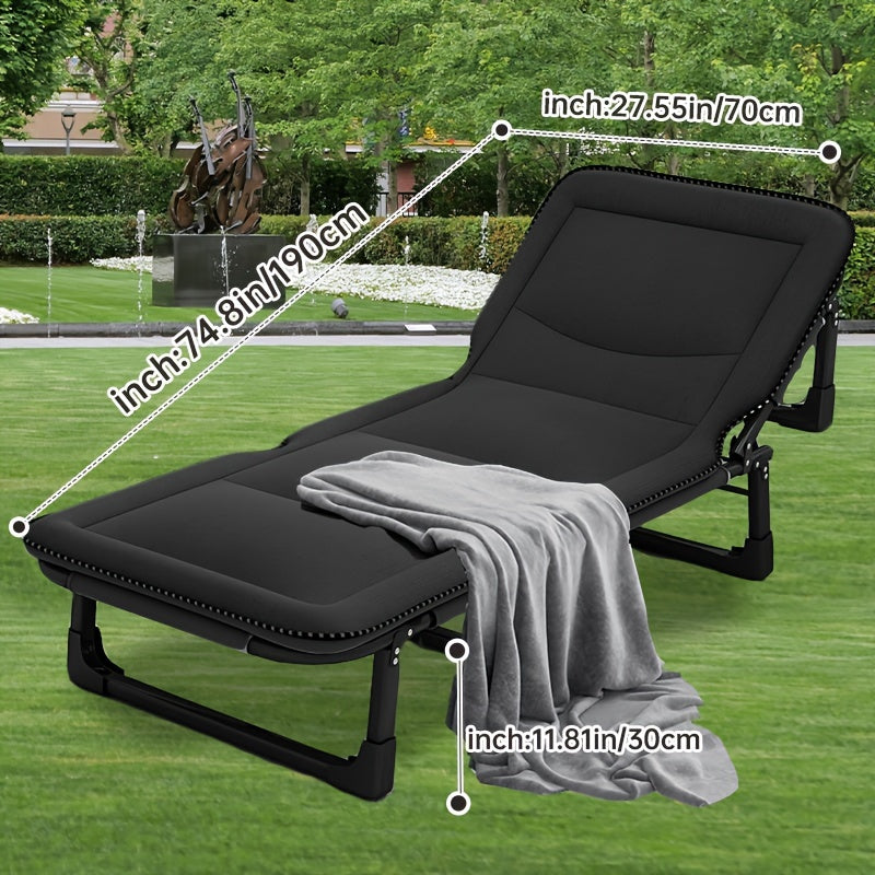 Adjustable Folding Sun Lounger