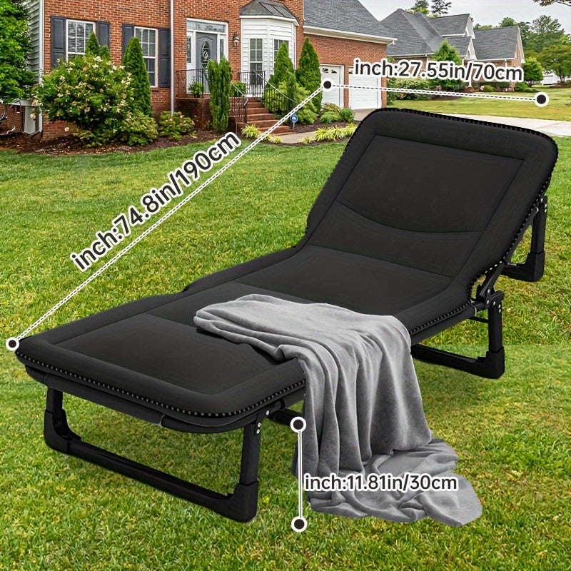 Adjustable Folding Sun Lounger