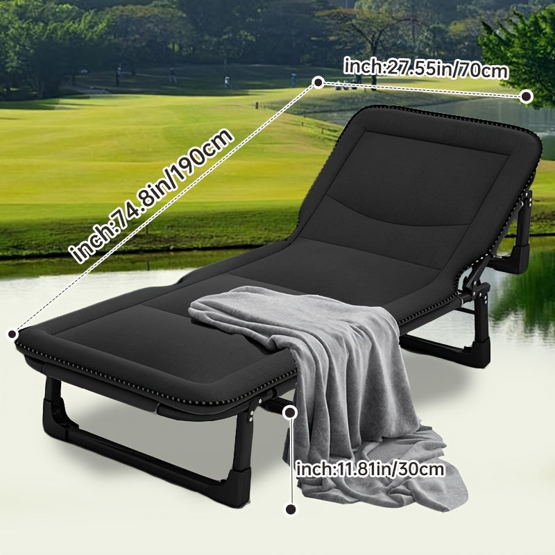 Adjustable Folding Sun Lounger