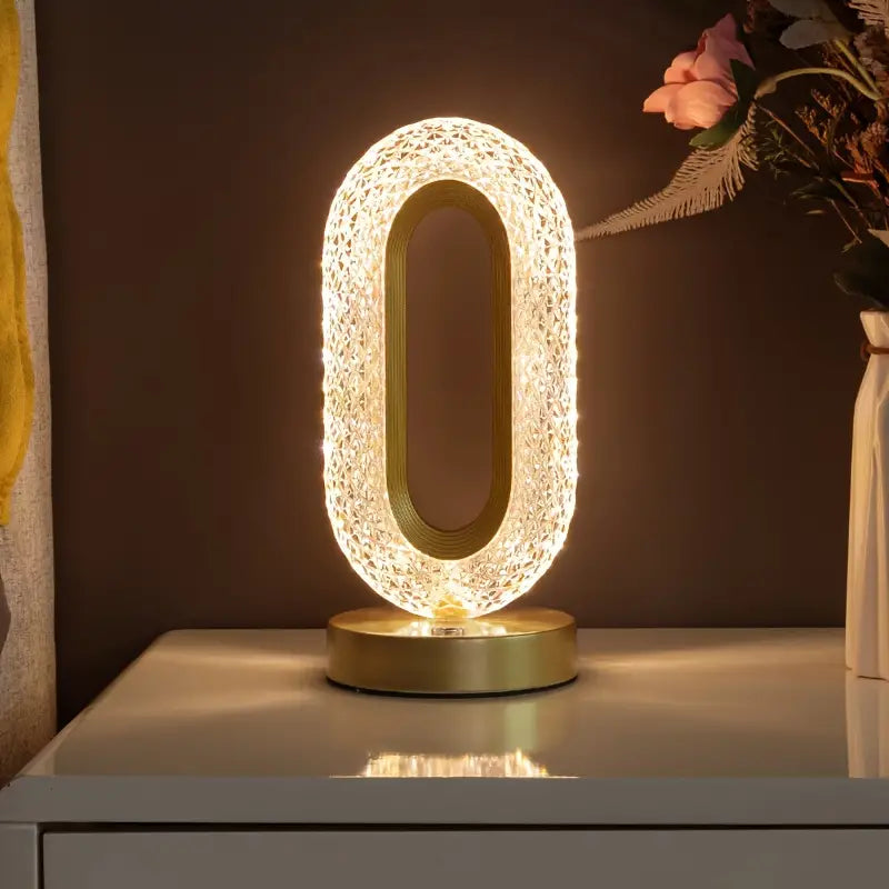 Crystal LED Table Lamp