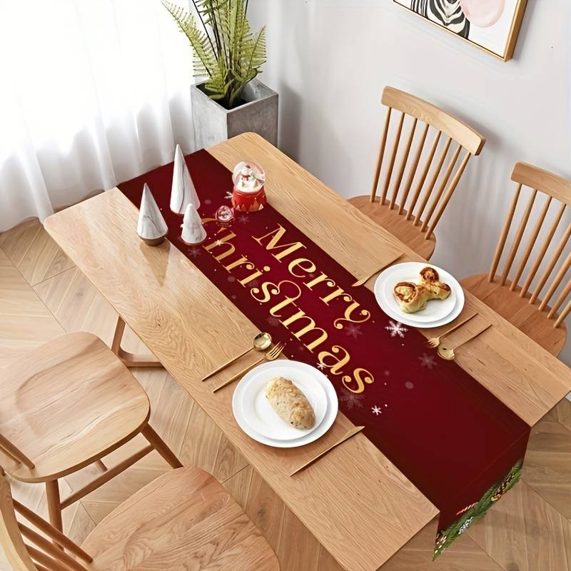 Merry Christmas Table Runner