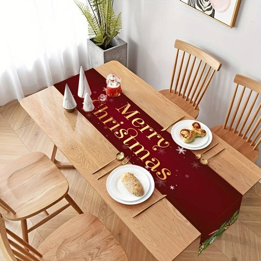 Merry Christmas Table Runner