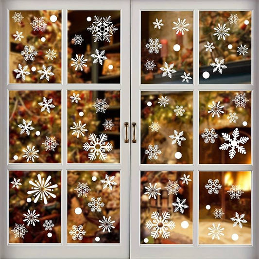 Snowflake Decoration Window Stickers