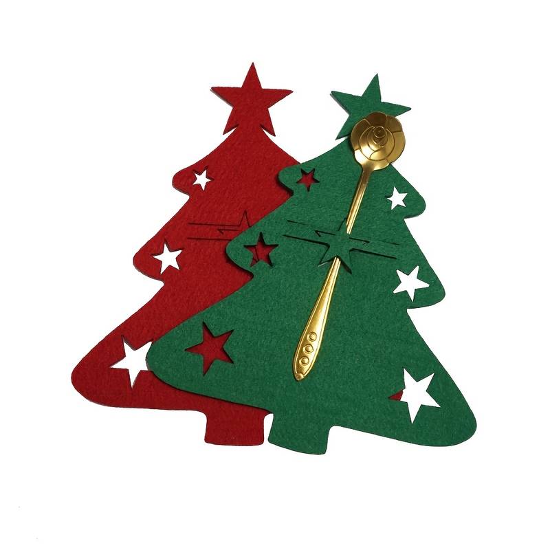 Christmas Cutlery Cloth