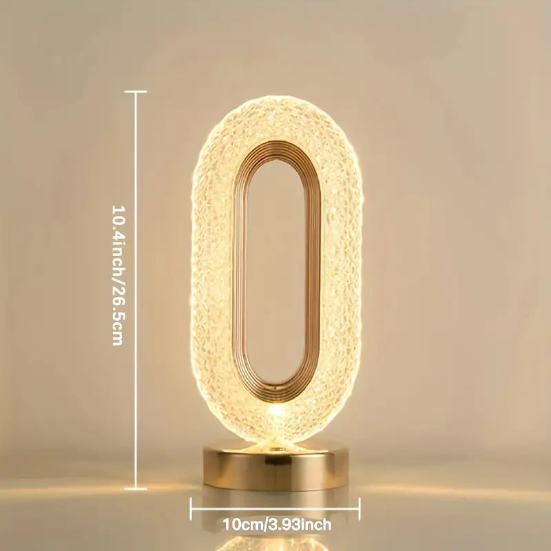 Crystal LED Table Lamp