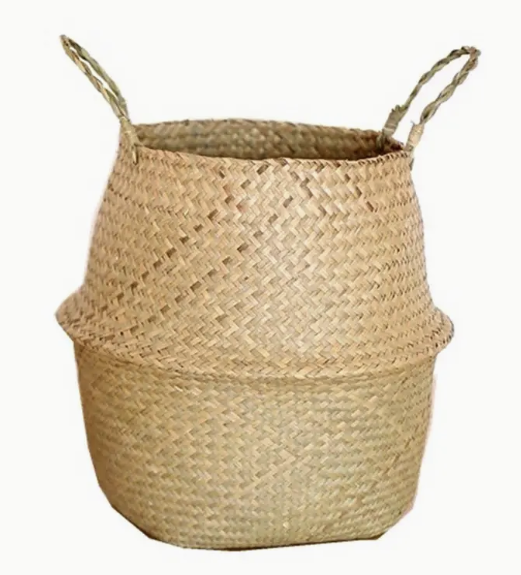 Woven Seagrass Flowerpot