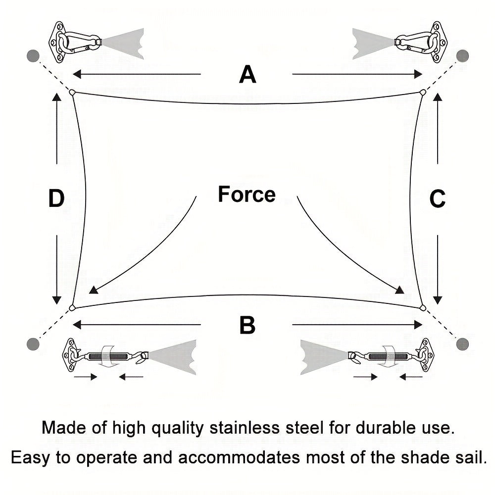 Waterproof Sun Shade Sail